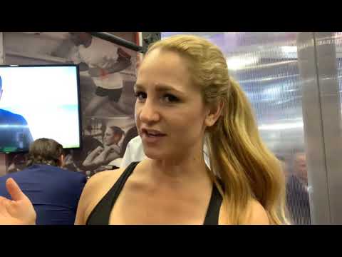 Leah Gruber Talks Golf Fitness At CES 2020 Las Vegas