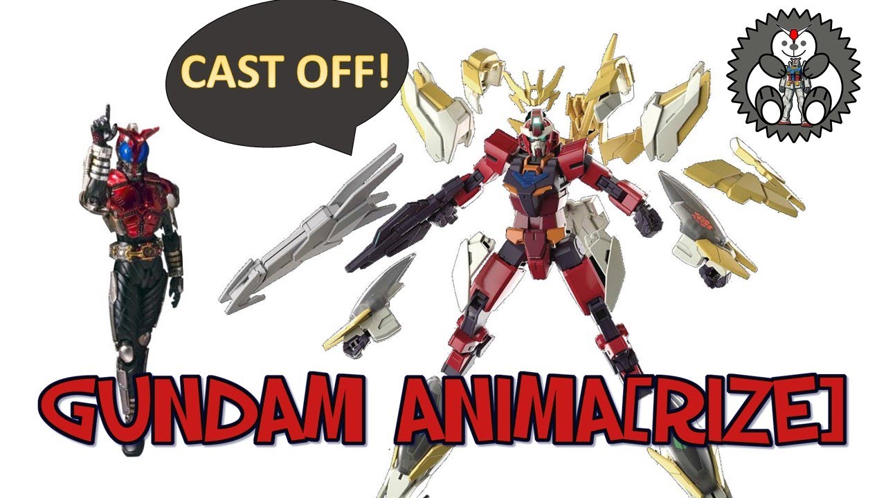 [Vietnamese] REVIEW HGBD:R 1/144 ガンダムアニマリゼ - Gundam Anima[Rize] & Aun ...