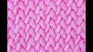 CROSS LEAVES OF STITCHES FOR BLANKETS  crochet ganchillo