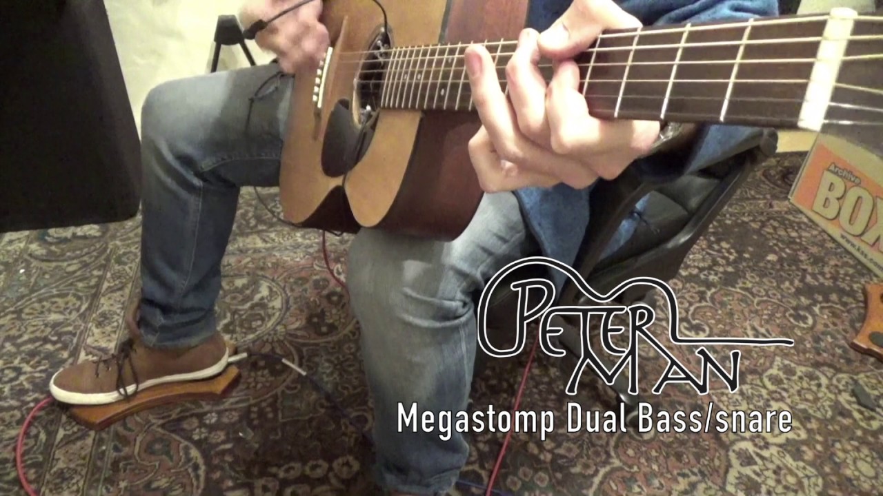 Stompbox Megastomp Dual Bass and Snare Peterman Demonstration