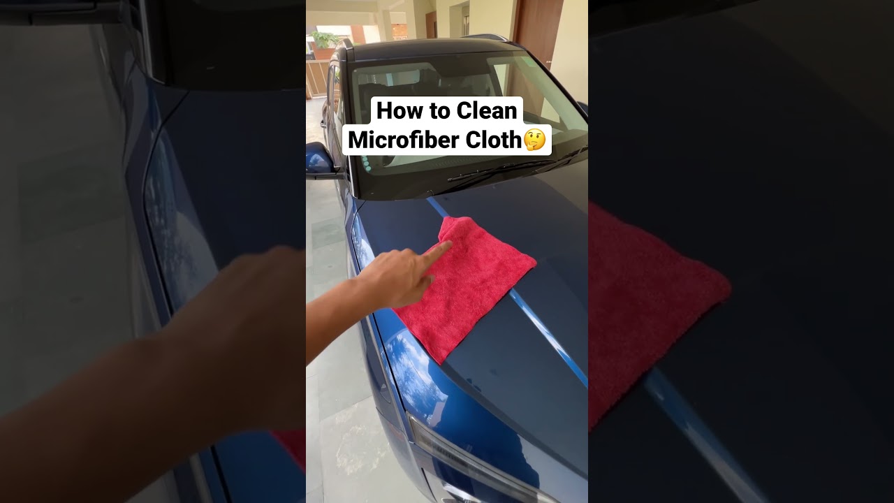 How to Clean Microfiber Cloth🤔