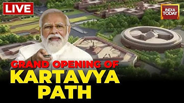 PM Modi Inaugurates The New Central Vista Avenue  - Watch LIVE Coverage Here