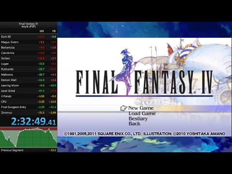 Video: Datum Vydání PSP Final Fantasy IV Europe