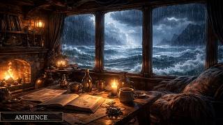 THE GOLDEN GOOSE | Dark Fantasy Ship Cabin Ambience | Aylor’s Stormwatch