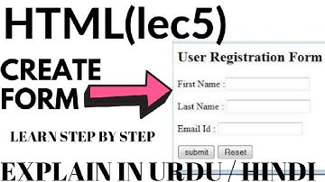How to create form and  Add button using html |lec 5|