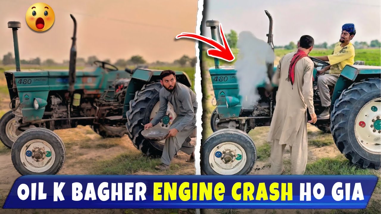 Tractor Mein se Oil Kyon Nikala 😱