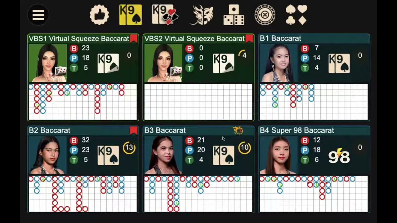 real live casino 6 thế bài Baccarat dễ dàng chiến thắng tại sòng bạc online 33bet baccarat casino