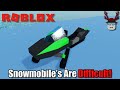 I Built A SNOWMOBILE! | Roblox Plane Crazy #104