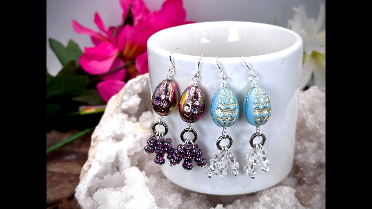 Sam's Quick & Easy Easter Egg Earrings