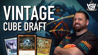 Tolarian Academy + Gaea's Cradle Fighting Side By Side | Vintage Cube Draft