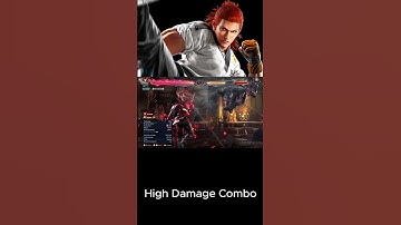 Hwoarang High Damage Combo w/ Wall Damage🔥#tekken8 #tekken8combo #tekken8hwoarang #tekken8heatsystem