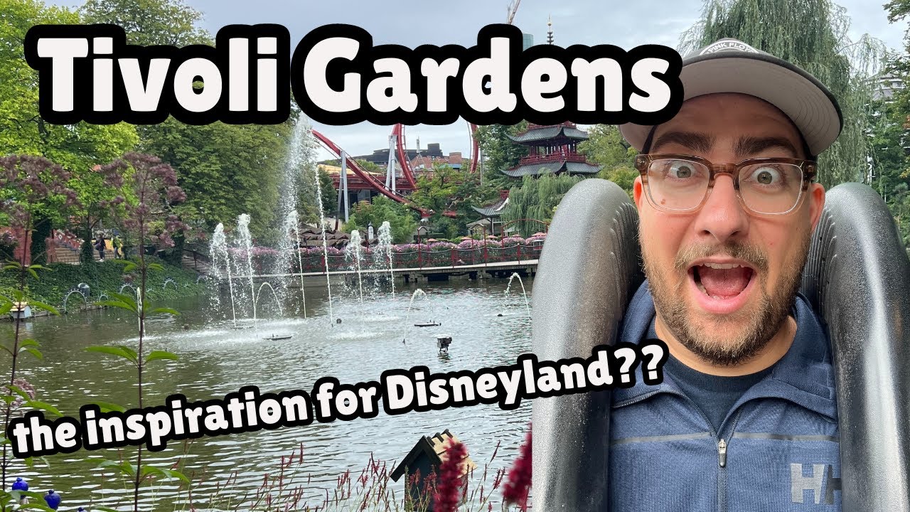 Americans visiting Tivoli Gardens in Copenhagen, Denmark - First Impressions!