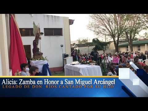 Zamba en Honor a San Miguel Arcangel en Alicia