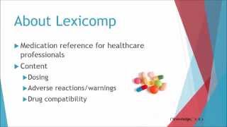 Mobile application: Lexicomp screenshot 5