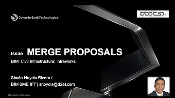 AUTODESK INFRAWORKS MERGE PROPOSAL AND COPY PASTE