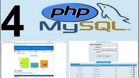video 4 - Curso PHP y MySQL-variables