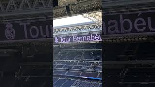 Santiago Bernabéu Stadium Tour #shorts #realmadrid #madrid #spain #football