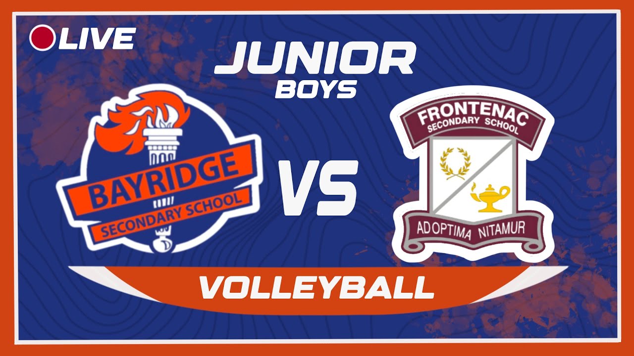 BSS Vs Frontenac SS Junior Boys Volleyball YouTube
