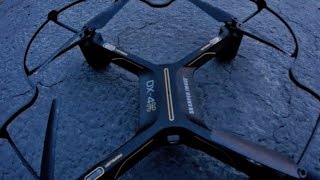 Sharper Image DX-4 Streaming Drone 1st Flight Slight RANGE TEST REVIEW