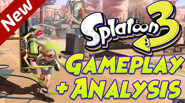 Splatoon 3 NEW Gameplay Observations & Analysis Scorch Gorge
