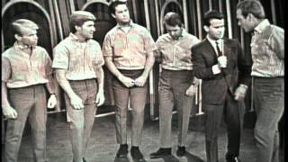 Dick Clark Interviews The Beach Boys - American Bandstand 1964