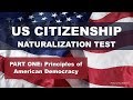 Principles Of American Democracy And The Constitution