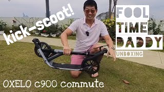 Decathlon OXELO Commute C900 Adult Scooter Unboxing and Test Ride (town7/town9)