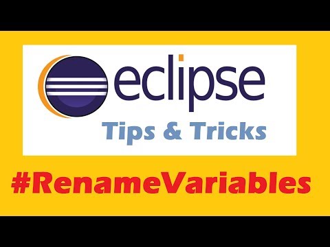 Rename Variables (Alt+Shift+R) | Java Inspires