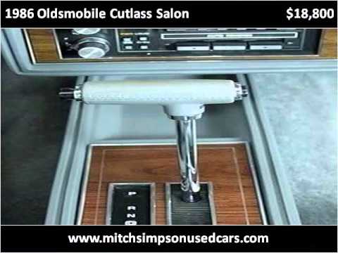 Mitch Simpson Used Cars >> 1986 Oldsmobile Cutlass Salon Used Cars Cleveland GA - YouTube Mitch Simpson Used Cars >> 1986 Oldsmobile Cutlass Salon Used Cars Cleveland GA - YouTube