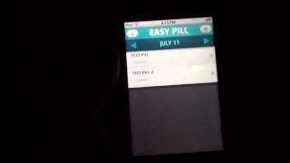 Easy Pill iPhone App Video Review screenshot 5