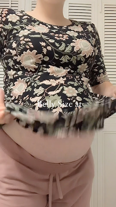 32 weeks pregnant belly size #pregnancyweekbyweek