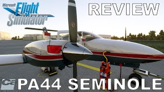 Carenado Piper PA-44 Seminole Review | Full Flight | Microsoft Flight Simulator 2020