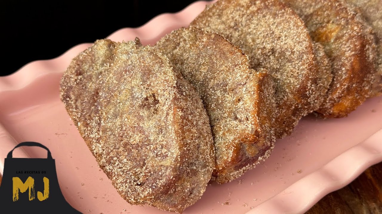 Torrijas de vino tinto