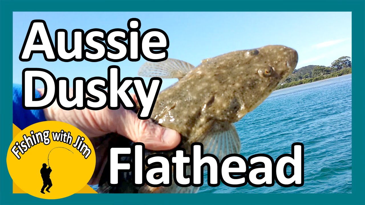 Australian Dusky Flathead Fishing With Jim YouTube Australian Dusky Flathead Fishing With Jim YouTube