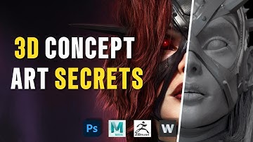 Create Stunning 3D Art FAST: Concept Art Workflow