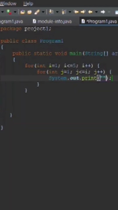 How to print right angle triangle star pattern in Java language #Java # ...