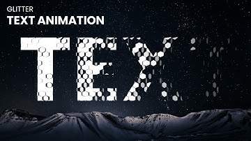 AMAZING Glitter Text Reveal Animation in PowerPoint