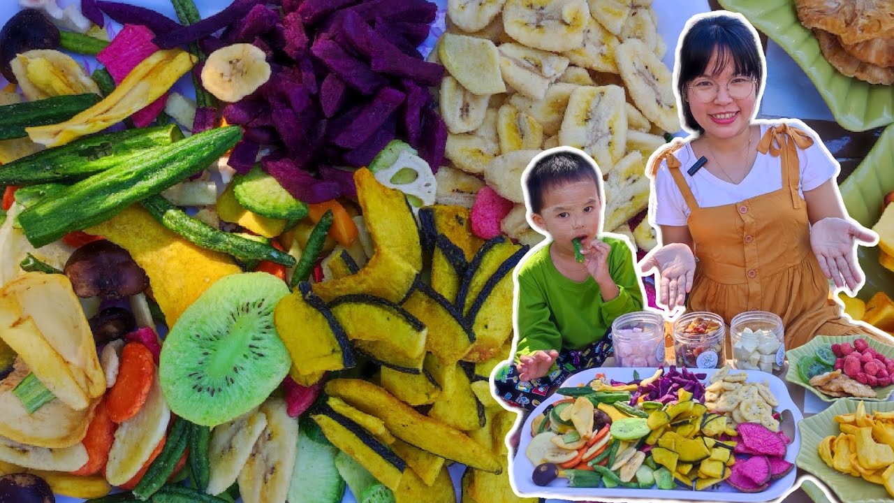 တောင်ပေါ်မှာ အသီးခြောက်မျိုးစုံသွားစားမယ်🥰