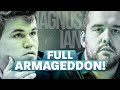 FULL ARMAGEDDON GAME! Magnus Carlsen vs Ian Nepomniachtchi Norway Chess 2021