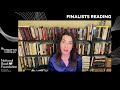 Nicole Eustace, 2021 National Book Awards Finalist for Nonfiction, reads from COVERED WITH NIGHT