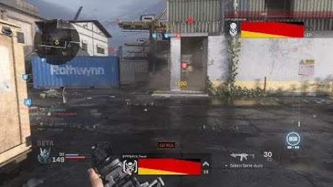 Call of Duty Modern Warfare Open Beta cross map grenade kill! :)