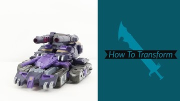How To Transform: Transformers Legacy Evolution Voyager Tarn