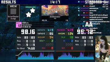 Stepmania/ITL 2022: Ascendanz (12) ITG 98.16% / 93.72% ex