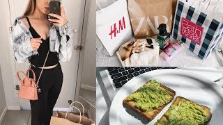 VLOG : my avocado toast recipe + a mukbang fail + bath &amp body works, zara haul