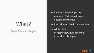 Hands-On Web Application Development with Laravel:  Viewing and Engine for Templates | packtpub.com