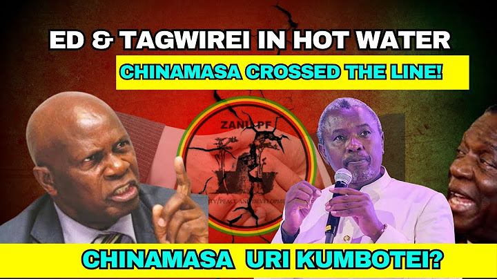 Mnangagwa and Tagwirei in HOT WATER! Chinamasa Drops a BOMBSHELL Warning!