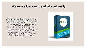 Need information about National Benchmark Tests