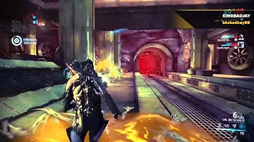Slow-Mo of Warframe Random Gameplay
