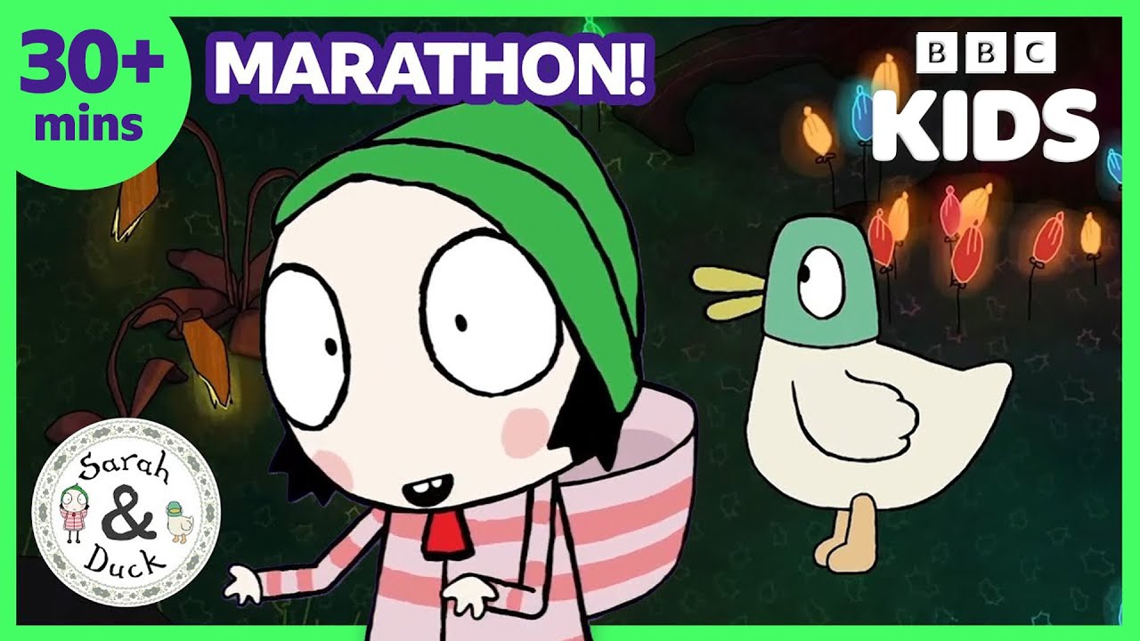 Sarah and Duck Adventures MARATHON | Explore new things with Sarah & Duck! | BBC Kids