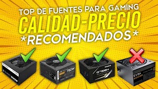 TOP 5: MEJORES FUENTES DE PODER PARA GAMING 2020 CALIDAD/PRECIO PARA ARMAR  UN PC GAMER BARATO - YouTube